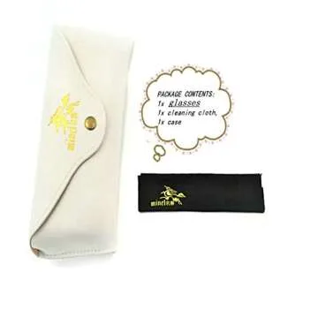 mincl Retro Square Sunglasses: Vintage Style & UV Protection for Everyone