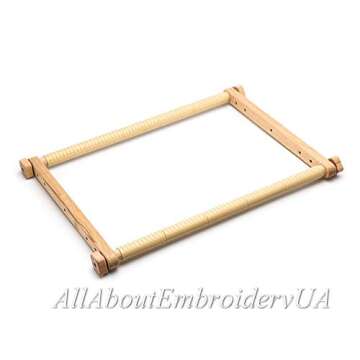 Organic Beech Needlepoint Frame | Embroidery & Cross Stitch Tool
