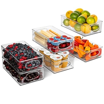 ClearSpace Plastic Pantry Organization Bins for Kitchen Storage