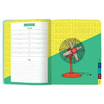 Stay Golden 17-Month Personal Planner with 500+ Stickers 2019-2020 (Pipsticks+Workman)
