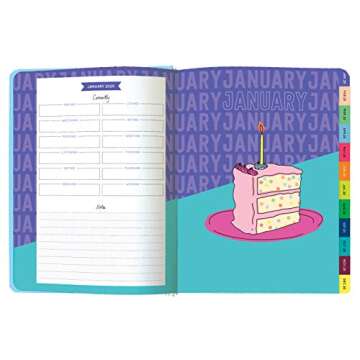 Stay Golden 17-Month Personal Planner with 500+ Stickers 2019-2020 (Pipsticks+Workman)
