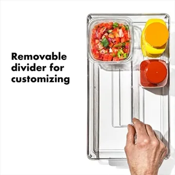 Buy OXO Good Grips Adjustable Fridge Storage Bin for Easy Organization