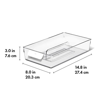 Buy OXO Good Grips Adjustable Fridge Storage Bin for Easy Organization