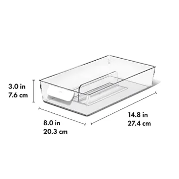 Buy OXO Good Grips Adjustable Fridge Storage Bin for Easy Organization