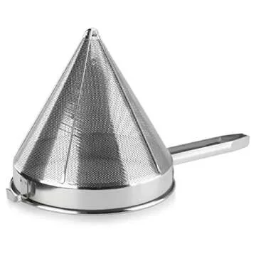 Premium 18/8 Stainless Steel Strainer for Kitchen Use