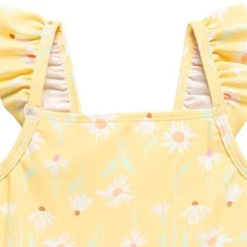 Gerber Baby Girl's Two-Piece Swimsuit with Floral Design