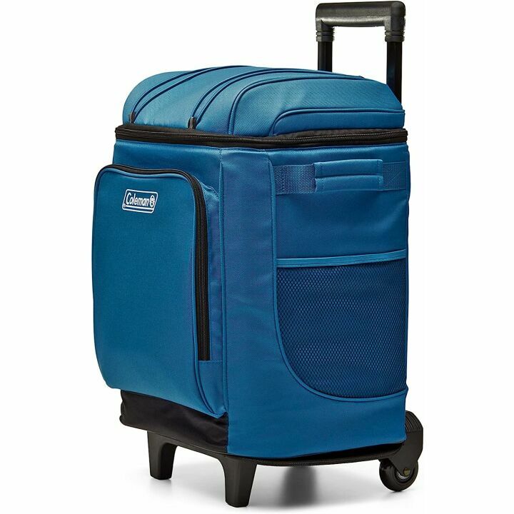 Coleman 42 Can Portable Wheeled Soft Cooler - Leak-Proof