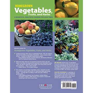 Homegrown Vegetables, Fruits, and Herbs: A Bountiful, Healthful Garden for Lean Times (Creative Home...