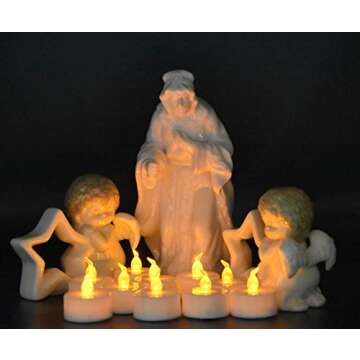 LFSEMINI LED Tea Lights - Safe & Long Lasting Decoration