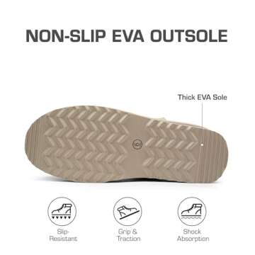 DREAM PAIRS FuzzyClassic Platform Mini Boots for Women Suede Genuine Leather, Classic Winter Ankle Snow Boots with Memory Foam Insole Lightweight Anti-Slip Outsole Outdoor,Size 7,Sand,SDSB2427W