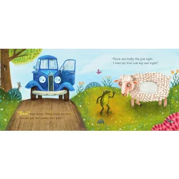 Little Blue Truck Touch-and-Feel Book for Toddlers