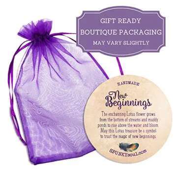 Elegant New Beginnings Lotus Earrings - Perfect Gift for Her