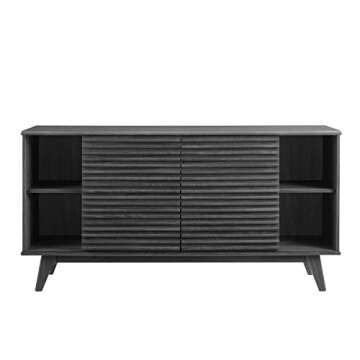 Mid-Century Modern Sideboard Buffet Table for TV