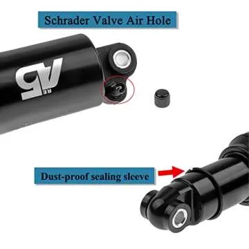 EXA Form A5 RR1 - Lightweight Air Shock for Bikes & Scooters