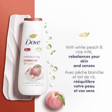 Dove Body Wash Peach Rebalancing 591 ml
