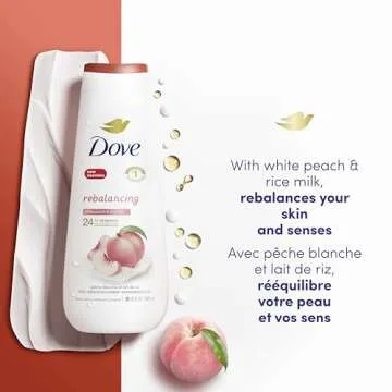 Dove Body Wash Peach Rebalancing 591 ml