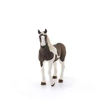 Schleich Farm World, Realistic Horse Toys for Girls and Boys, Pinto Mare Spotted Horse Figurine, Age...