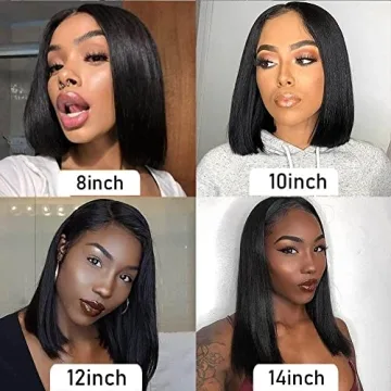 Bob Wig Human Hair Lace Front Wigs for Black Women