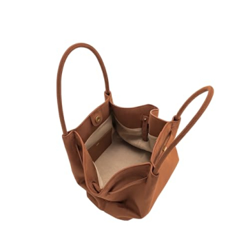 JW PEI Women's Hana Medium Faux Suede Tote Bag - Brown