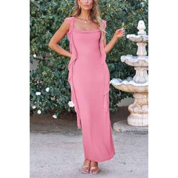 Elegant PRETTYGARDEN Summer Dress for Weddings and Parties