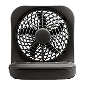 Portable O2COOL Treva Battery Powered Fan for Cooling