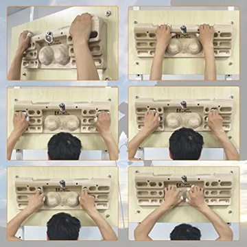 Two Stones Rock Climbing Hangboard for All Skill Levels