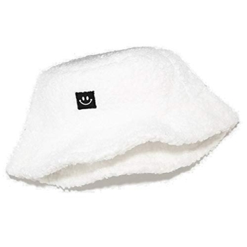 Stylish MaxNova Fuzzy Sherpa Vintage Bucket Hat