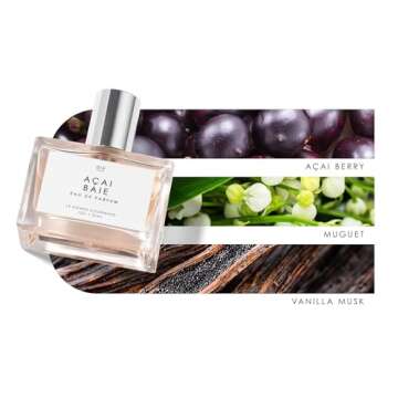 Le Monde Gourmand Açai Baie Eau de Parfum - 1 fl oz (30 ml) - Vanilla, Berry, Muguet Perfume Notes