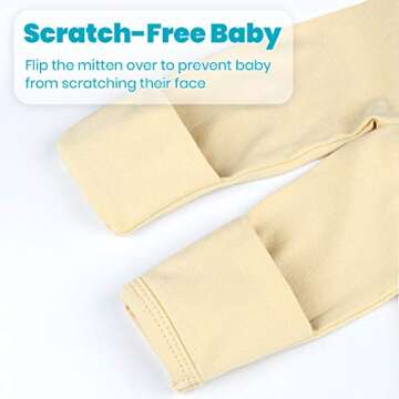 Baby Knotted Gown - Super Soft Infant Sleepwear Set