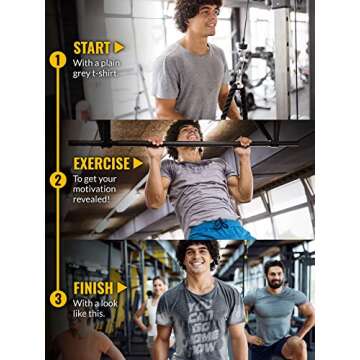 Actizio Men's Workout Shirt Cotton Fabric T-Shirt Short Sleeve Sweat Activated Motivational Exercise Gym Athletic Fit Moisture Wicking Fitness Shirt - You Can Go Home Now (Size L)