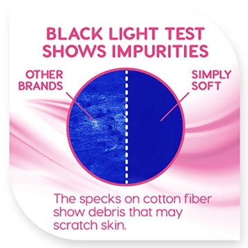 Simply Soft Premium Cotton Balls - 600 Count, 100% Cotton