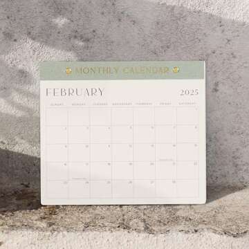 Beautiful 2025-2026 Magnetic Fridge Calendar - Runs From January 2025 Until July 2026 - The Perfect ...