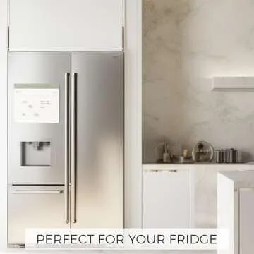 Beautiful 2025-2026 Magnetic Fridge Calendar - Runs From January 2025 Until July 2026 - The Perfect Monthly Refrigerator Calendar for Easy Organizing