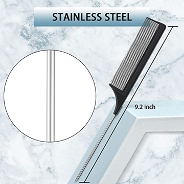 Geiserailie 3 Pcs Hair Brush Set for Smooth Styling