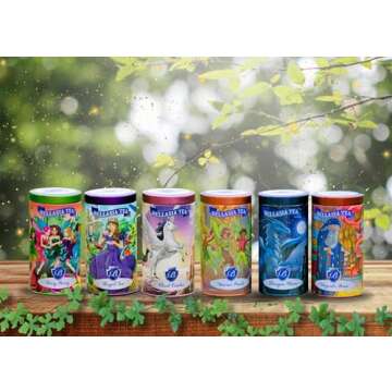 Royal-Tea by Bellasia Tea. Fruity Caffeine-Free Tea for Kids! Unique Sugar-Free Fruit Tisane Gift for Children. Perfect Princess Tea Party. 16 decaf tea sachets