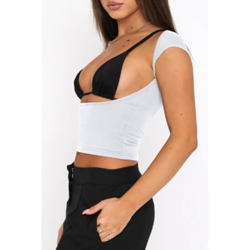 Stylish EFAN Women's Backless Tops for Summer Chic