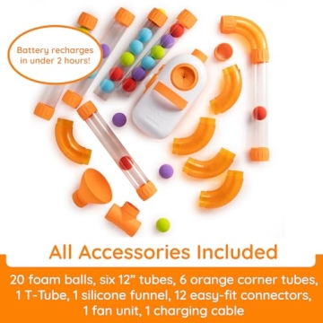 Fat Brain Toys Air Toobz for Kids, STEM Building Fun