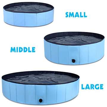 MorTime Portable Dog Pool - Perfect for Summer Fun
