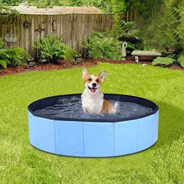 MorTime Portable Dog Pool - Perfect for Summer Fun
