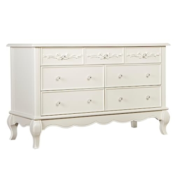 Stunning Evolur Aurora Double Dresser with Ample Storage