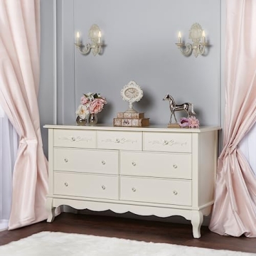 Stunning Evolur Aurora Double Dresser with Ample Storage