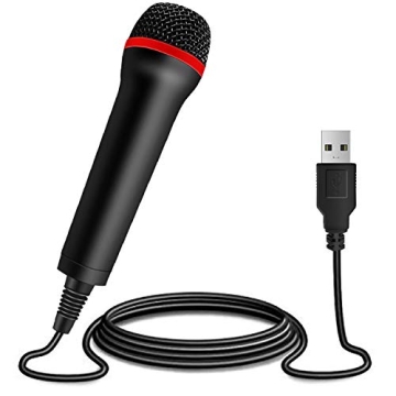 TPFOON 4M Wired Microphone for Rock Band and Gaming