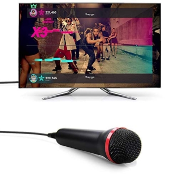 TPFOON 4M Wired Microphone for Rock Band and Gaming