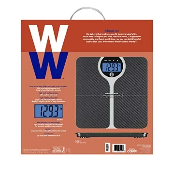 Weight Watchers Digital Bathroom Scale with BMI Calculator