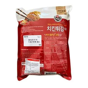 Korean Beksul Authentic & Delicious Korean Taste Crispy Fried Chicken Mix 1Kg (1 Pack)