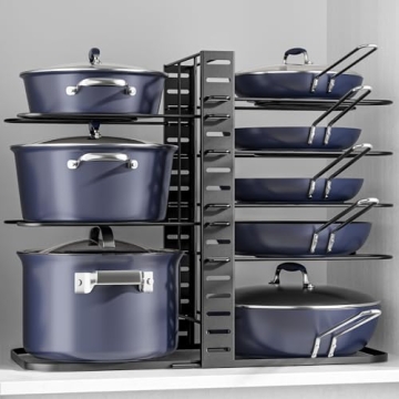 ORDORA Under Cabinet Pots and Pans Organizer