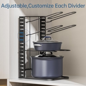 ORDORA Under Cabinet Pots and Pans Organizer
