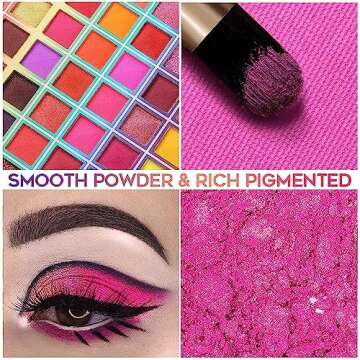 99 Colors Eyeshadow Palette, Rainbow Colors Makeup Eyeshadow Palette, Professional High Pigmented Matte Glitter Makeup Pallet, Waterproof Long Lasting Colorful Eye Shadow Powder