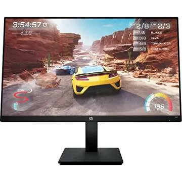 HP 27-inch QHD Gaming with Tilt/Height Adjustment with AMD FreeSync Premium Technology (X27q, 2021 m...