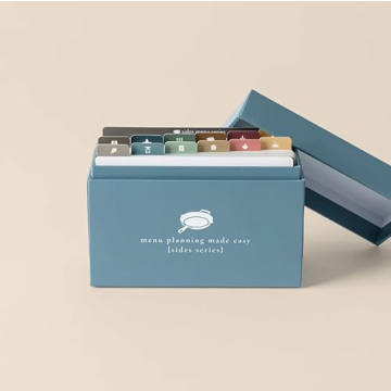 Meal Planner with 72 Recipe Cards for Effortless Cooking